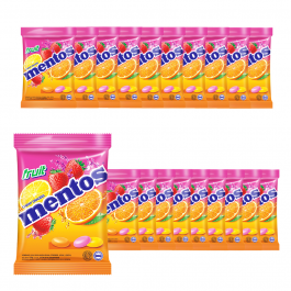 멘토스 푸르티 3가지과일맛 135g 20팩(2.7g 50입)