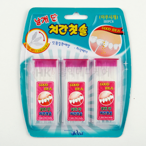날개단 치간칫솔 180P